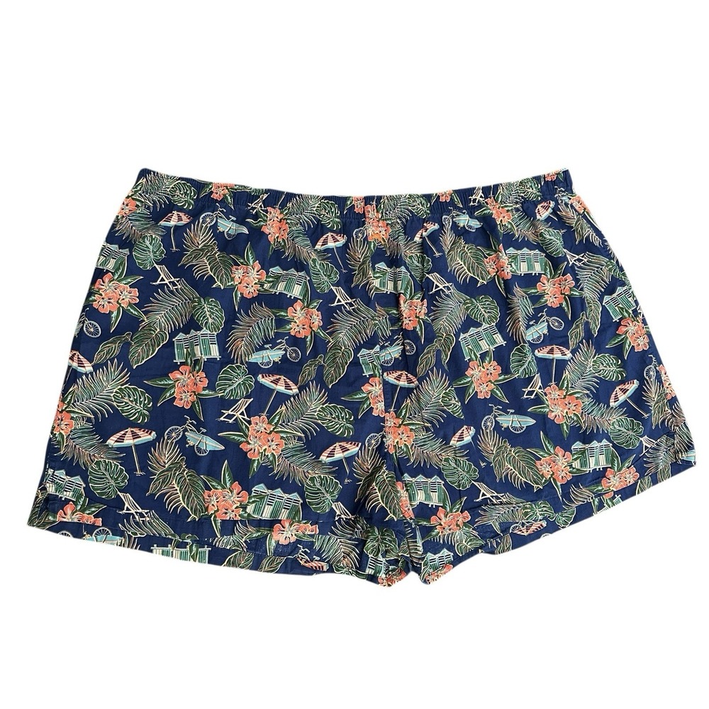 TOMMY BAHAHA Shorts Boxers Men's Size 5XB 5XL Sleep Shorts Tropical #DD14-1